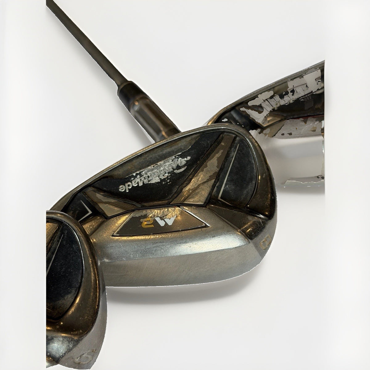 TaylorMade M2 9pc Iron Set Right-Handed Steel Stiff Stainless Steel 4-LW - Stiff