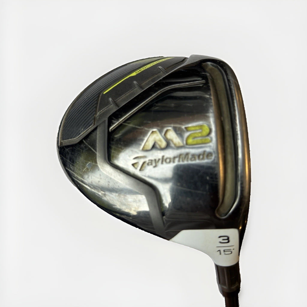 Taylormade M2 3 Wood / 55g R Flex Shaft / Fair Condition With Headcover
