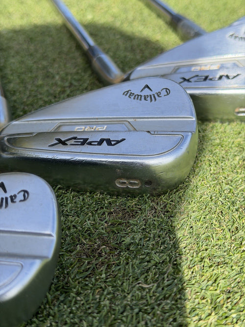 Callaway Apex Pro 21 Irons / 5-pw / Stiff Flex Elevate 115 ETs Vss Pro