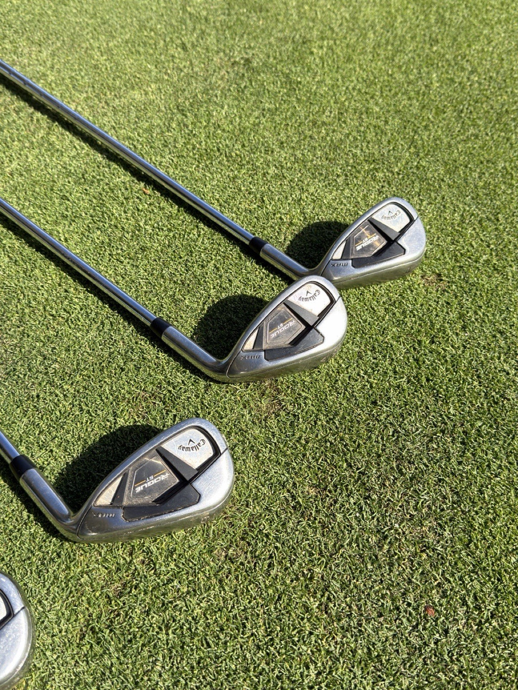 Callaway Rogue St Max Irons, 6-GW Right-Handed Reg Flex. 6 Irons